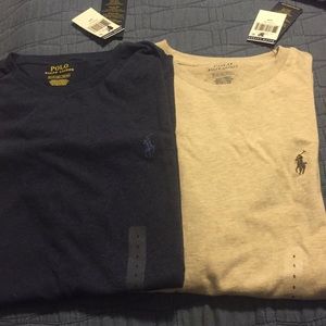 2 men’s Ralph Lauren Polo t shirts